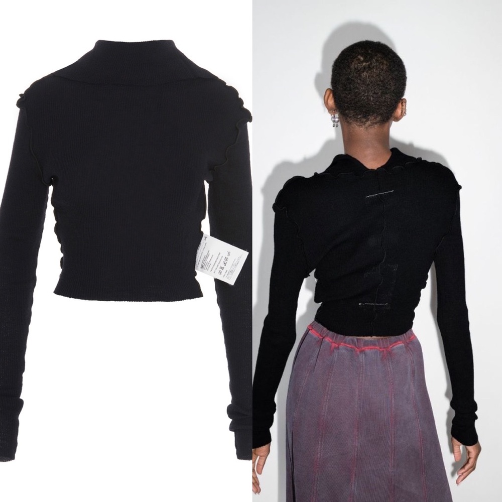 Mm6 Maison Margiela Sweater In Black